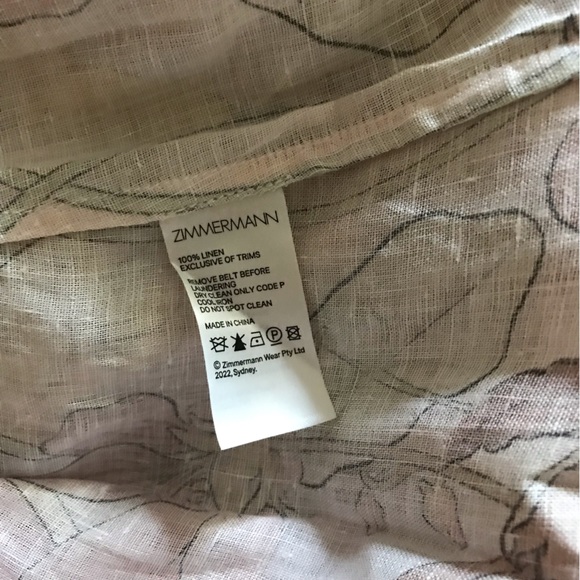 ❌SOLD❌ Zimmermann Jeannie Linen Maxi Dress - Picture 6 of 11